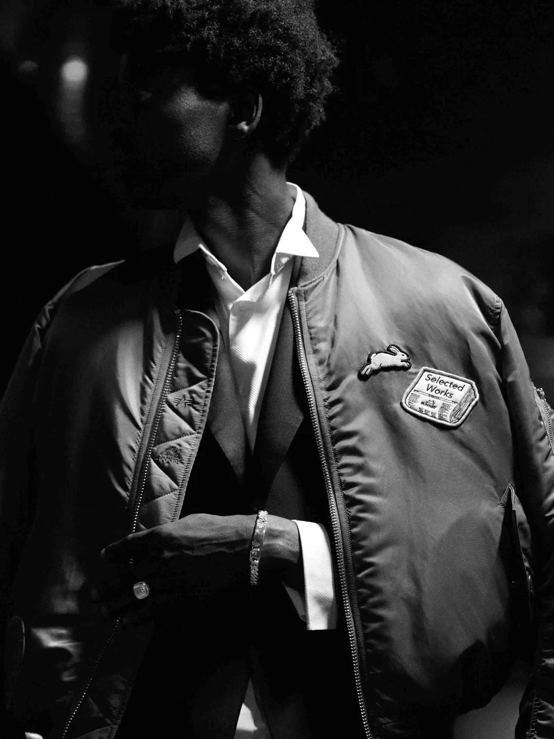 Alpha Industries Bunney MA-1 blouson vert vintage collector
