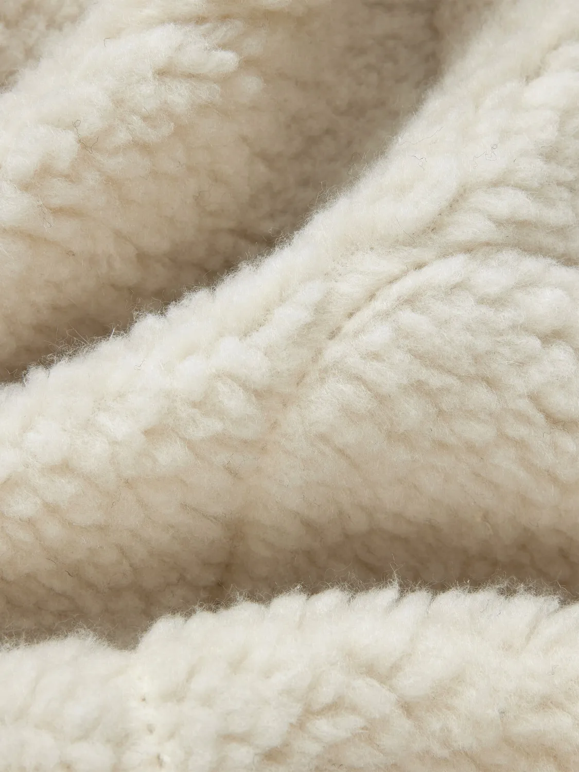 Alpha Industries Sherpa Onion Quilting gilet dune white