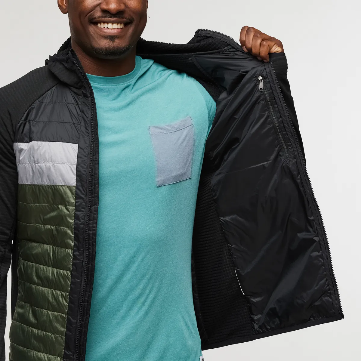 Cotopaxi Capa veste homme Scuba Blue PrimaLoft Gold