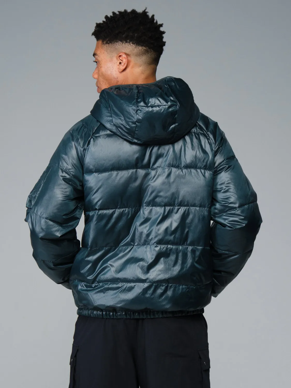Alpha Industries Laughlin doudoune capuche Midnight Teal