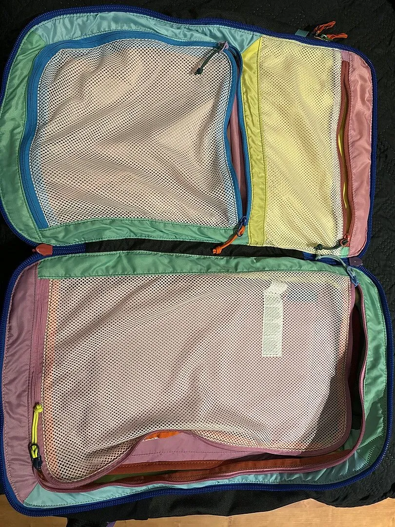 Cotopaxi Allpa 42L sac de voyage Del Día Dark recyclé