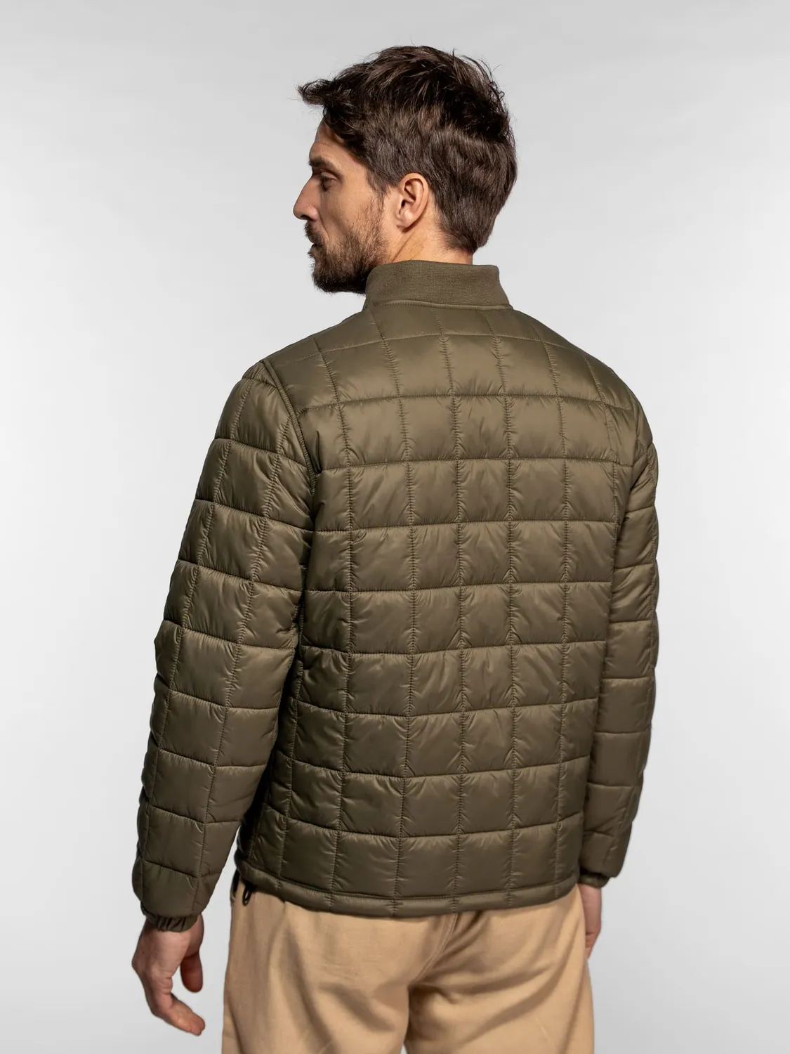 DAYTONA Clarion bomber nylon matelassé kaki léger