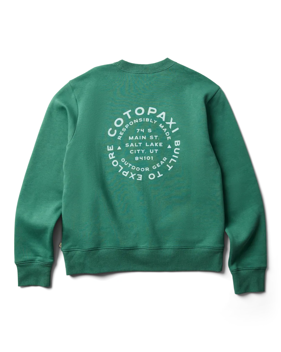 Cotopaxi Built to Explore sweat femme col rond graphique