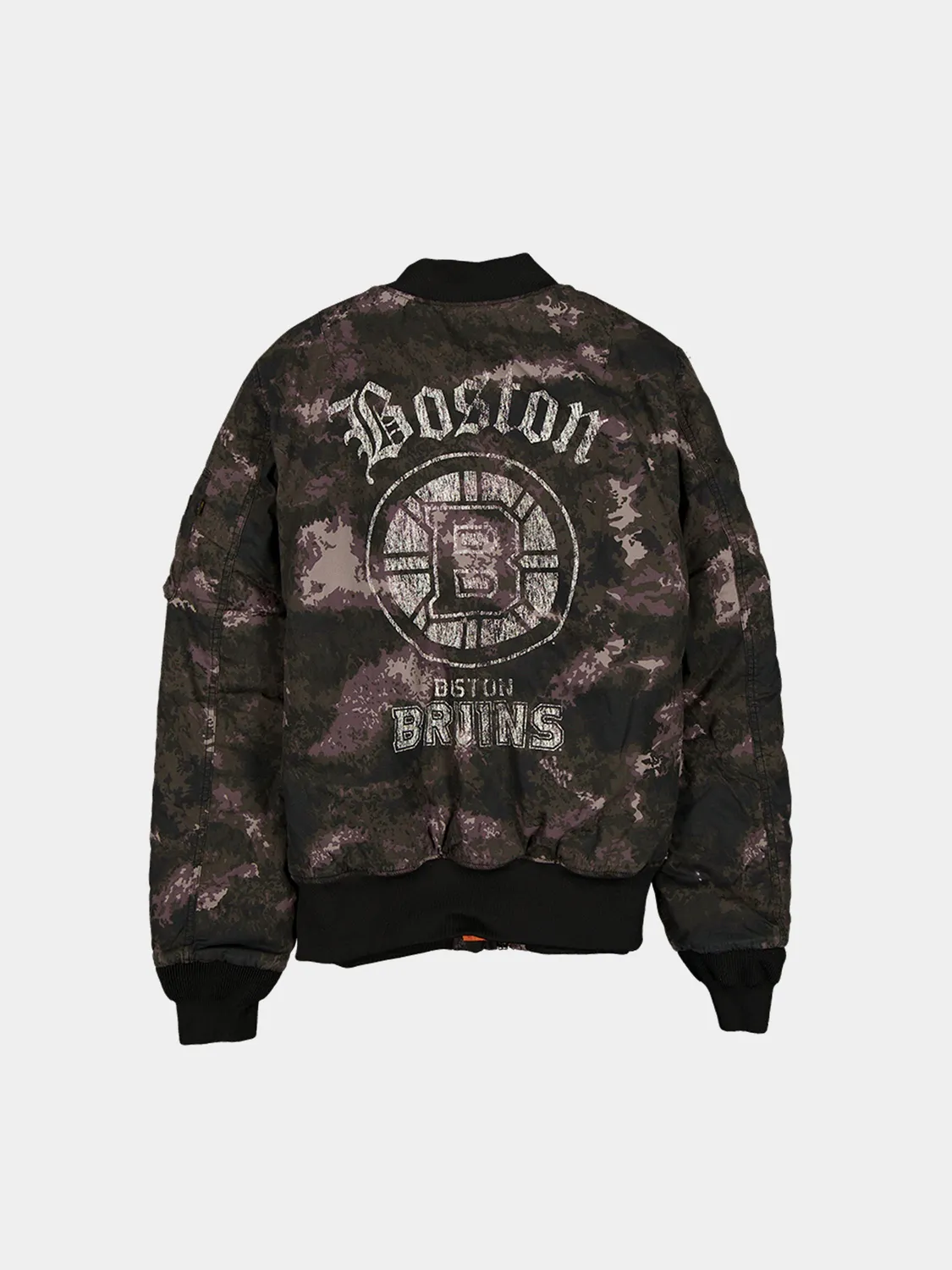 Alpha Industries MA-1 Boston Bruins blouson noir