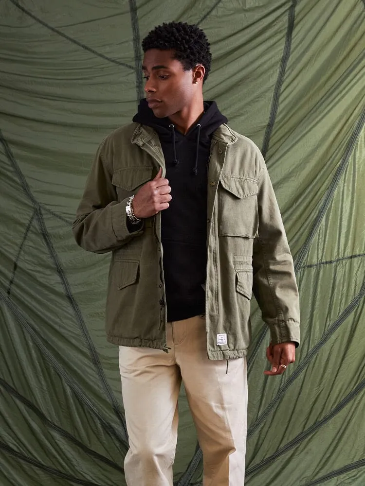 Alpha Industries M-65 Mod Gen II field jacket noir 100% coton