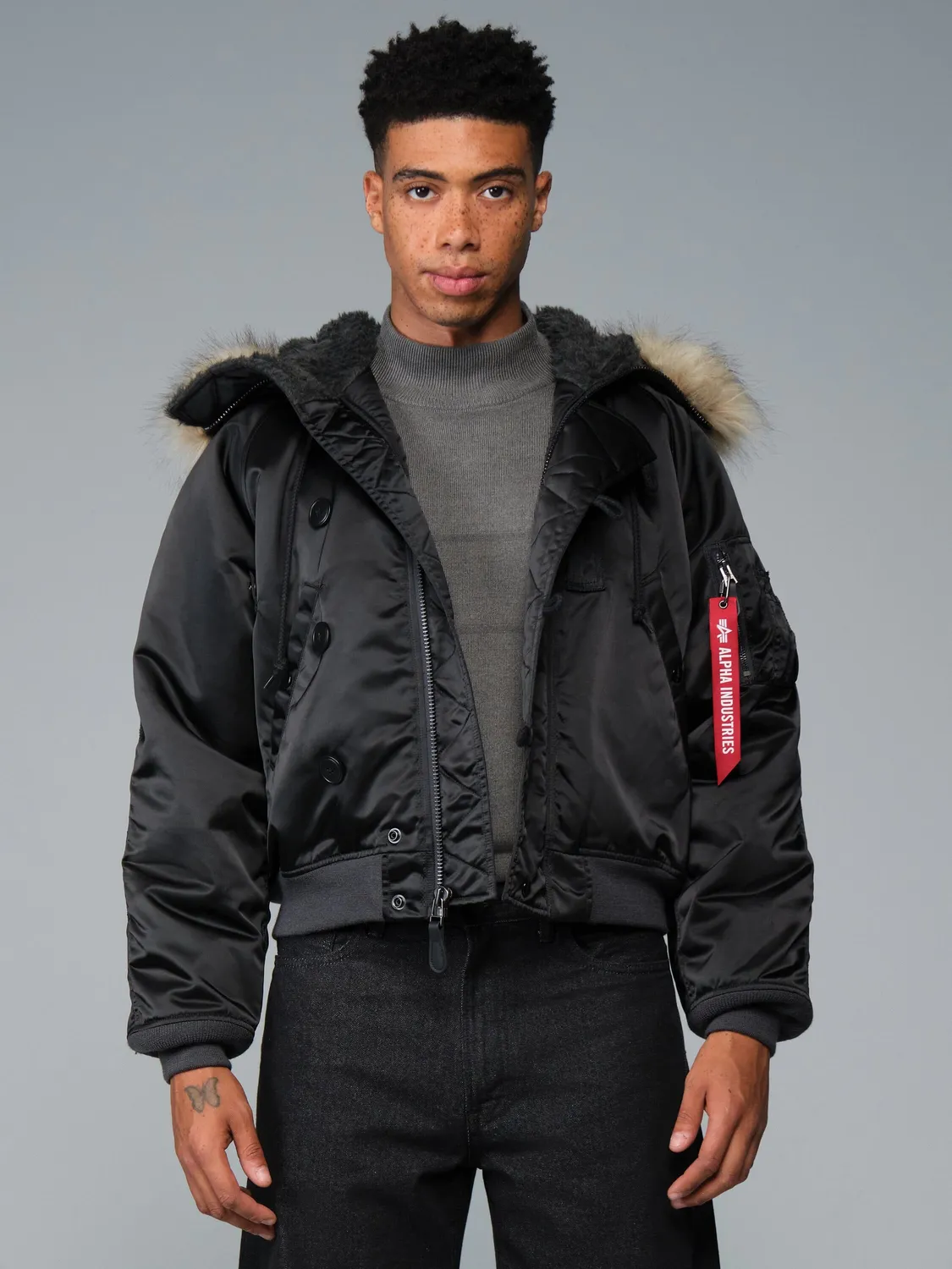 Alpha Industries N-2B 1950S Parka Heritage noir grand froid