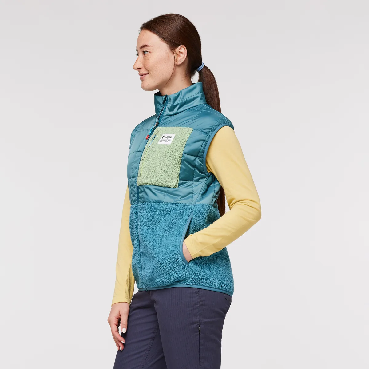 Cotopaxi Trico Hybrid Gilet femme Blue Spruce chaud