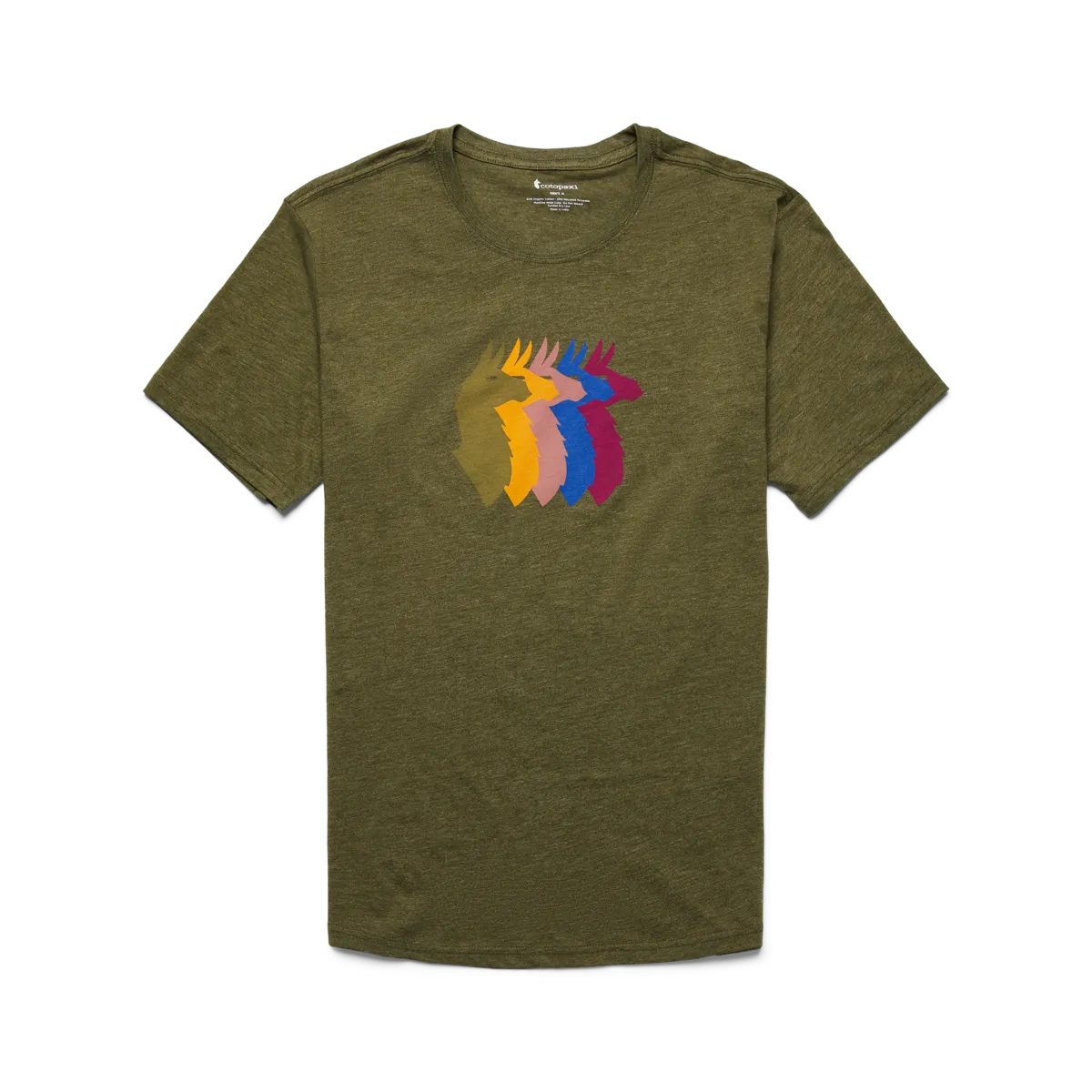 Cotopaxi Llama Sequence t-shirt homme coton manches courtes