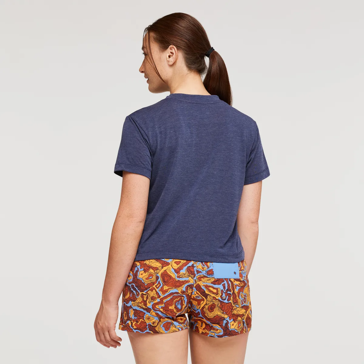 Cotopaxi Paseo Travel Crop t-shirt femme Maritime anti-odeur