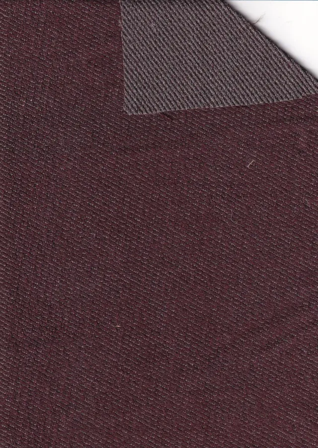 Hollington tissu framboise écrasée laine-coton au mètre