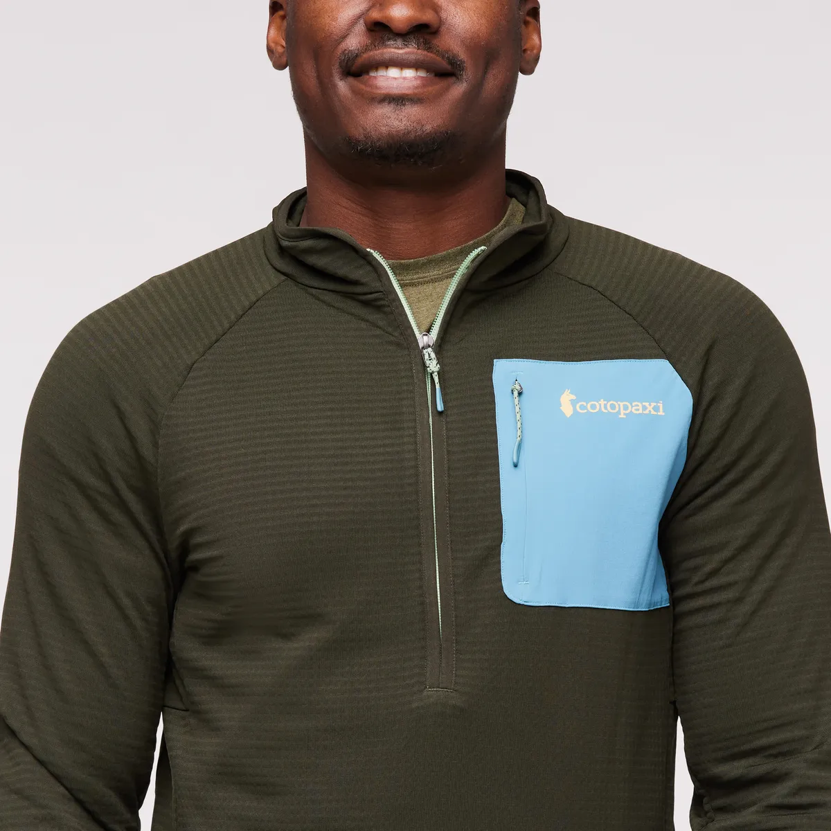 Cotopaxi Otero pull polaire homme Maritime zippé