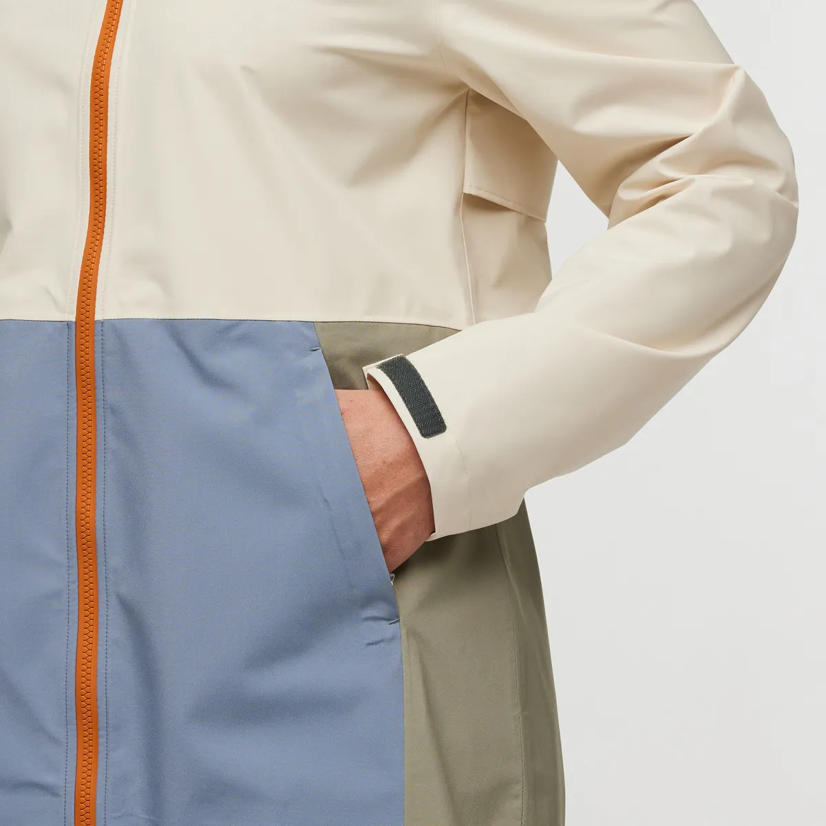 Cotopaxi Cielo trench pluie femme crème imperméable