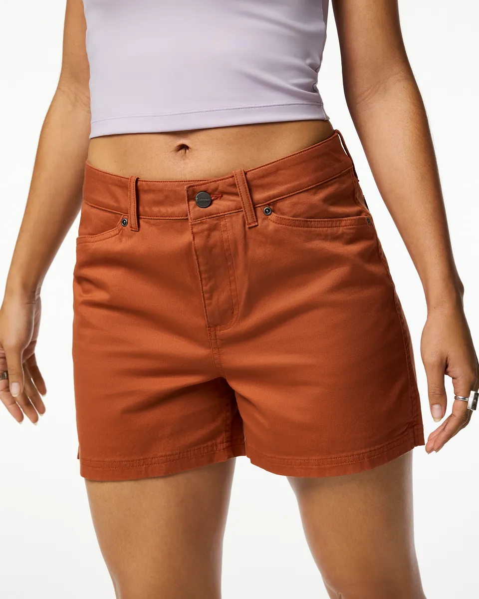 Cotopaxi Ambato short femme Mineral coton stretch