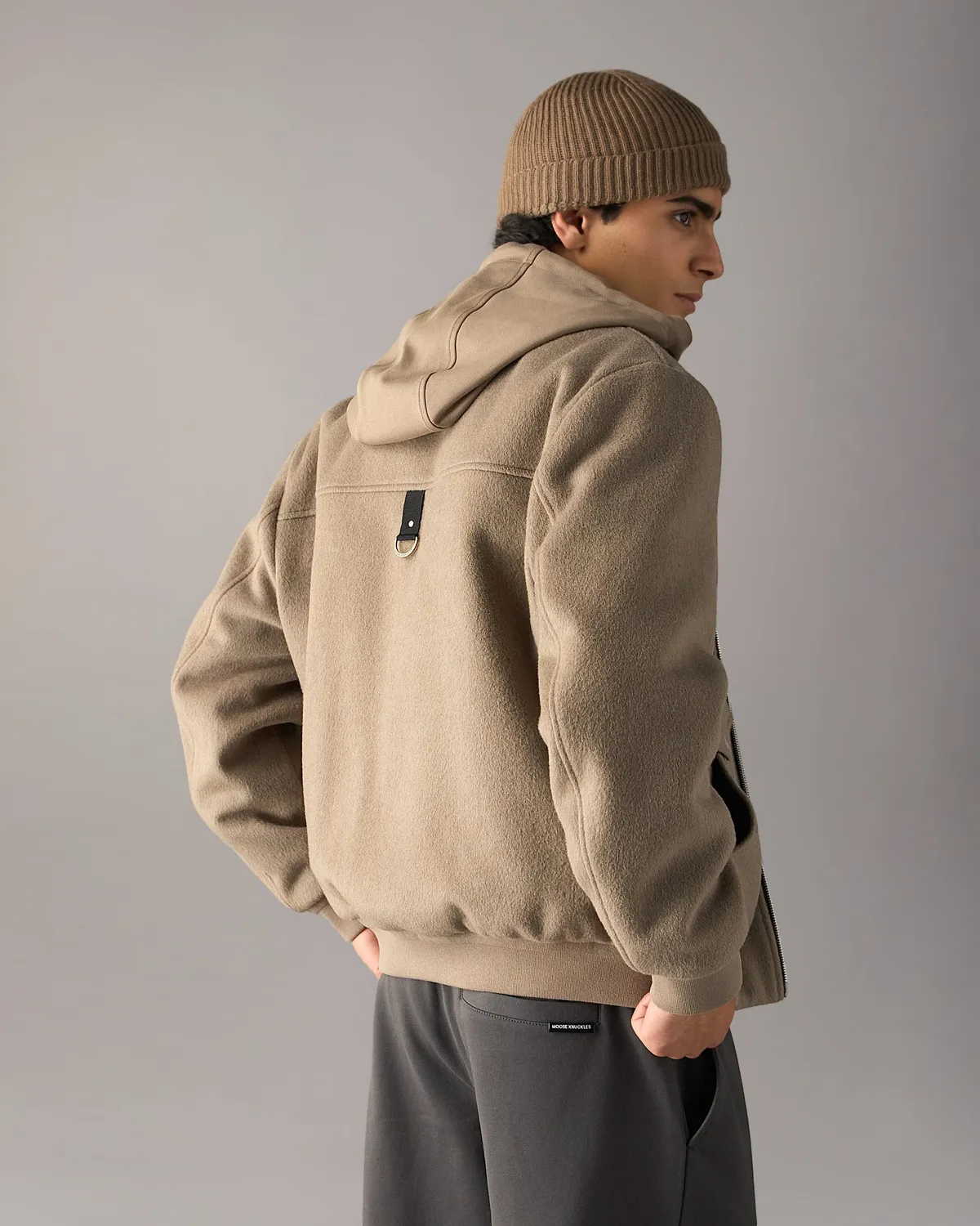 Moose Knuckles Elington bomber Ashen léger