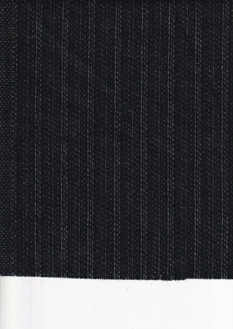 Hollington tissu toile laine coton gris volcanique 5 m