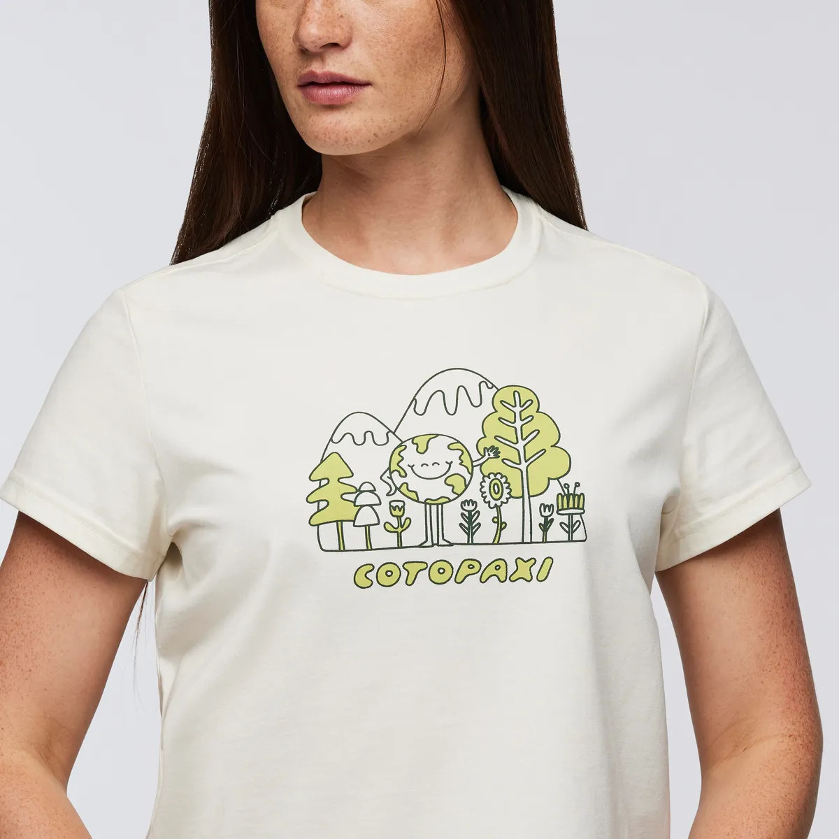 Cotopaxi Terra t-shirt femme Bone coton bio