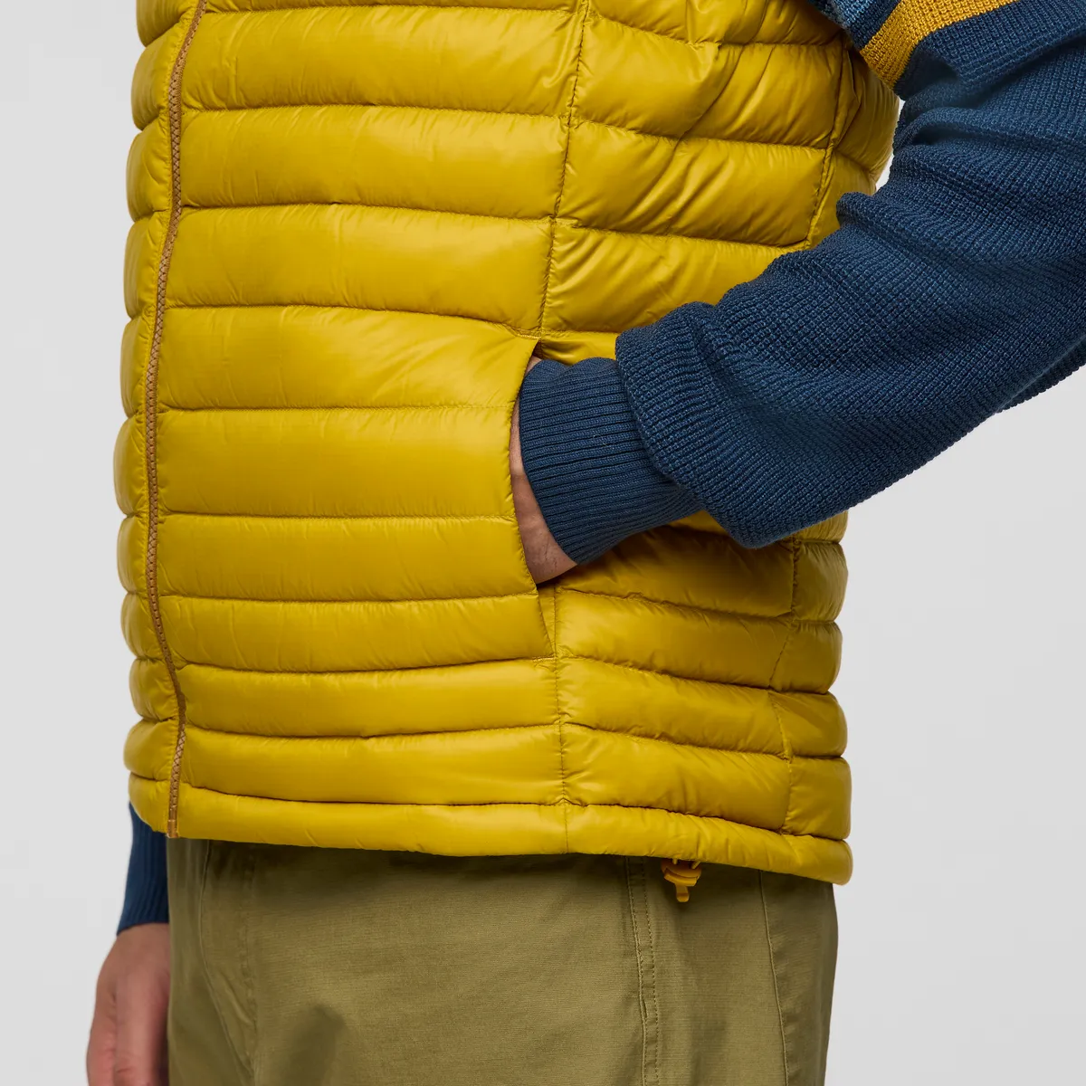 Cotopaxi Fuego gilet homme duvet Carbon Stripes chaud