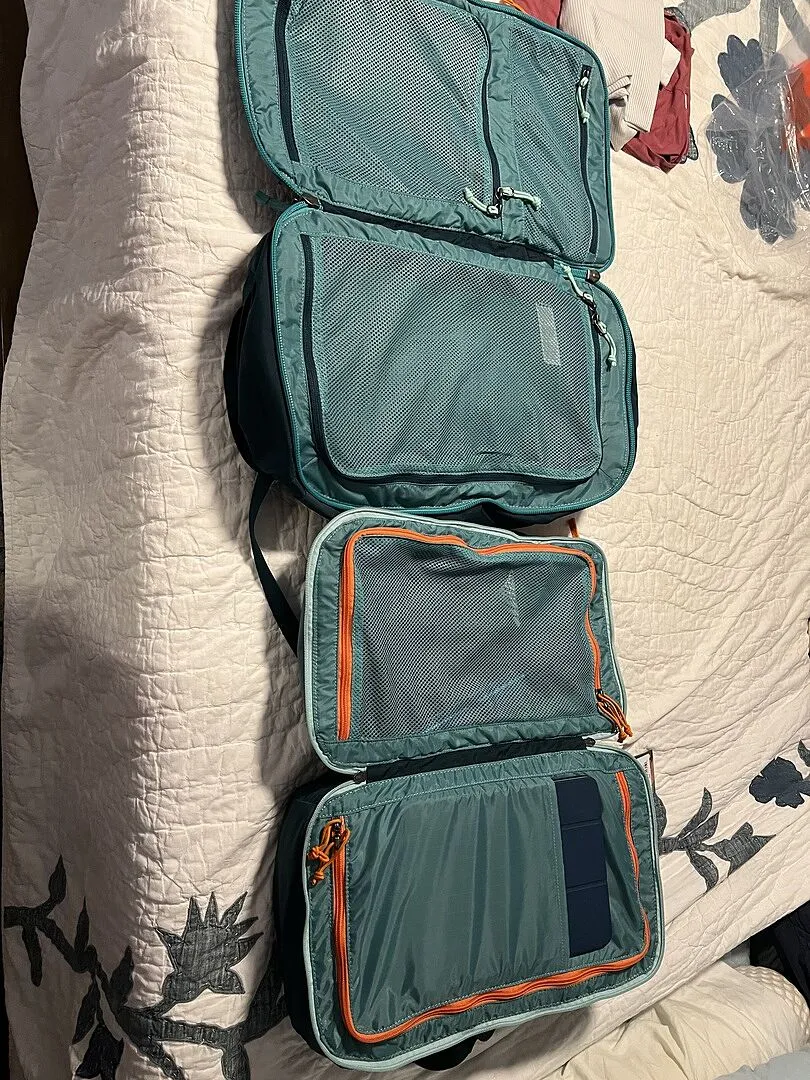 Cotopaxi Allpa 28L sac à dos voyage Crimson cabine