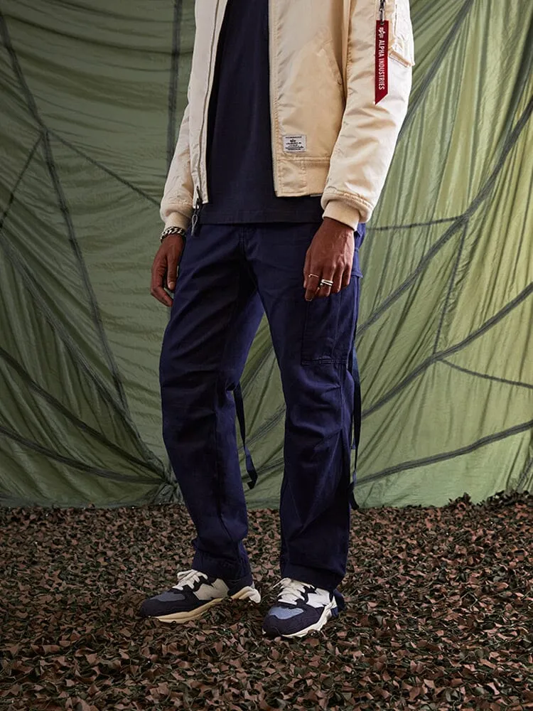Alpha Industries M-65 pantalon cargo noir coton
