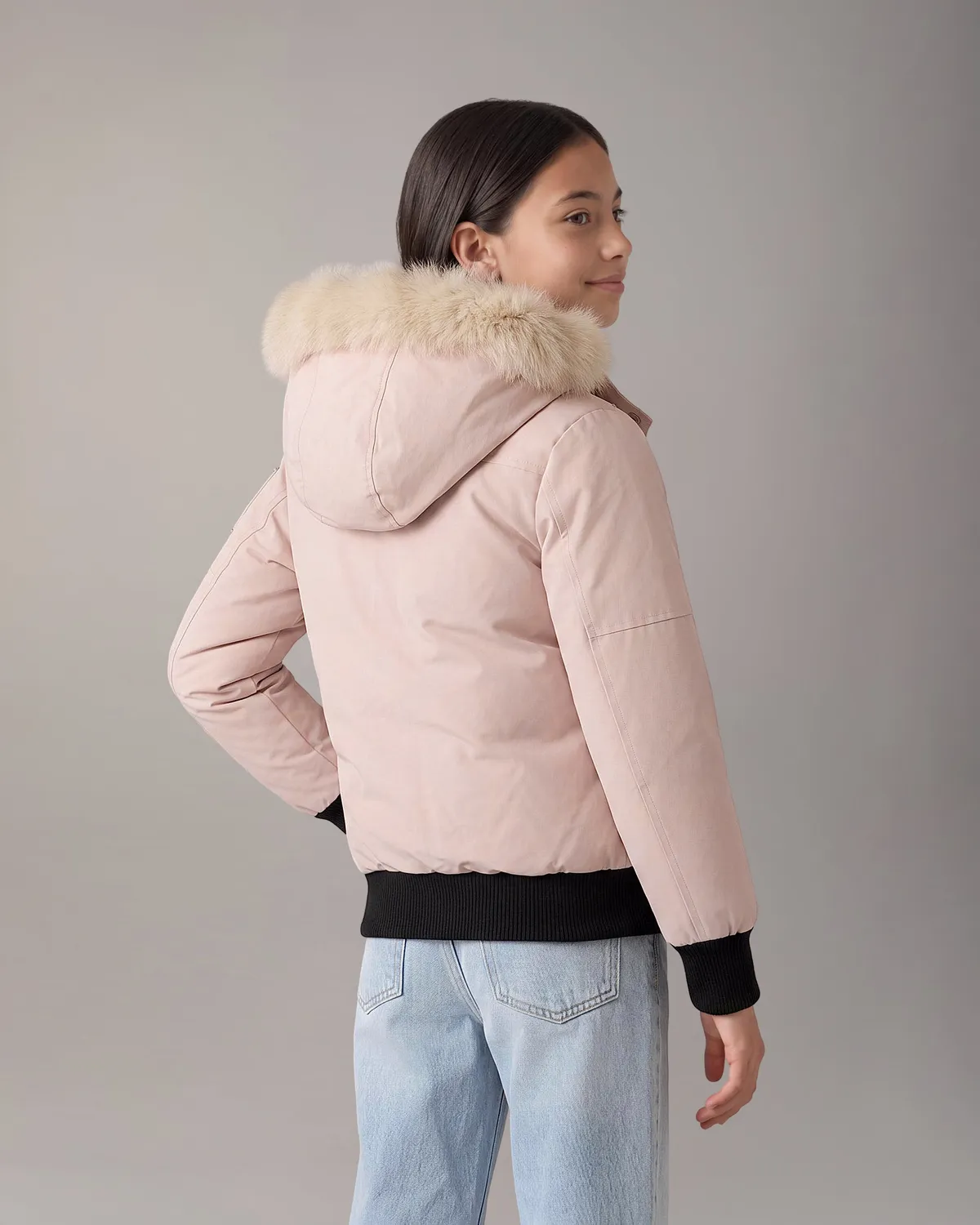 Moose Knuckles Original Down Bomber blouson rosewood duvet