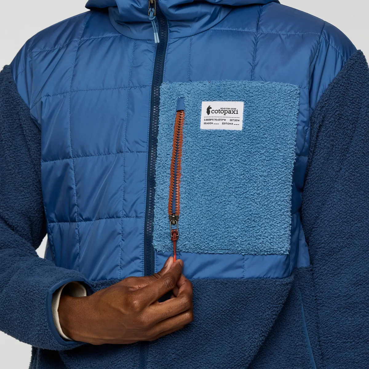 Cotopaxi Trico Hybrid veste homme Deep Sea polaire
