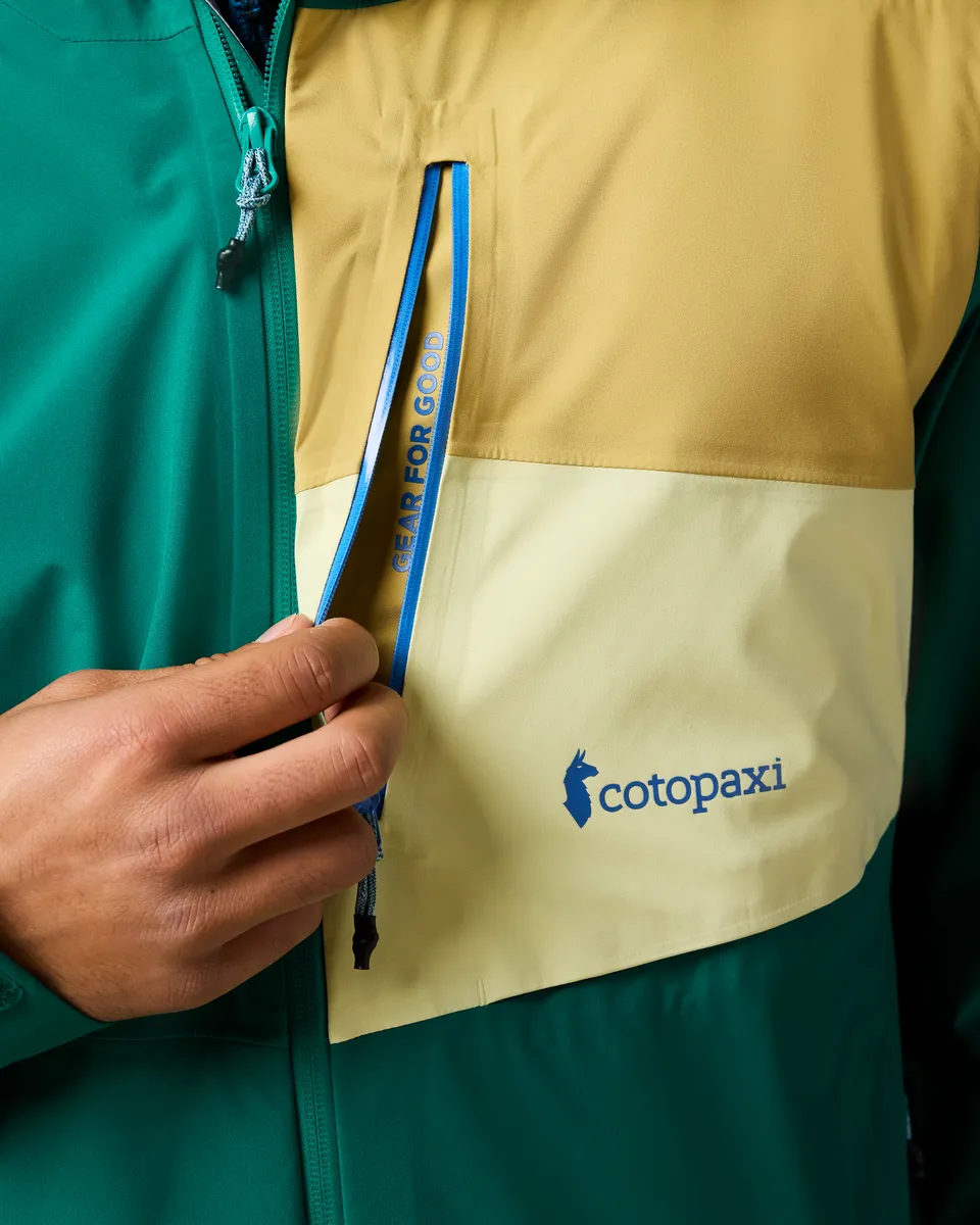 Cotopaxi Impermeo 3L Veste imperméable homme Malachite