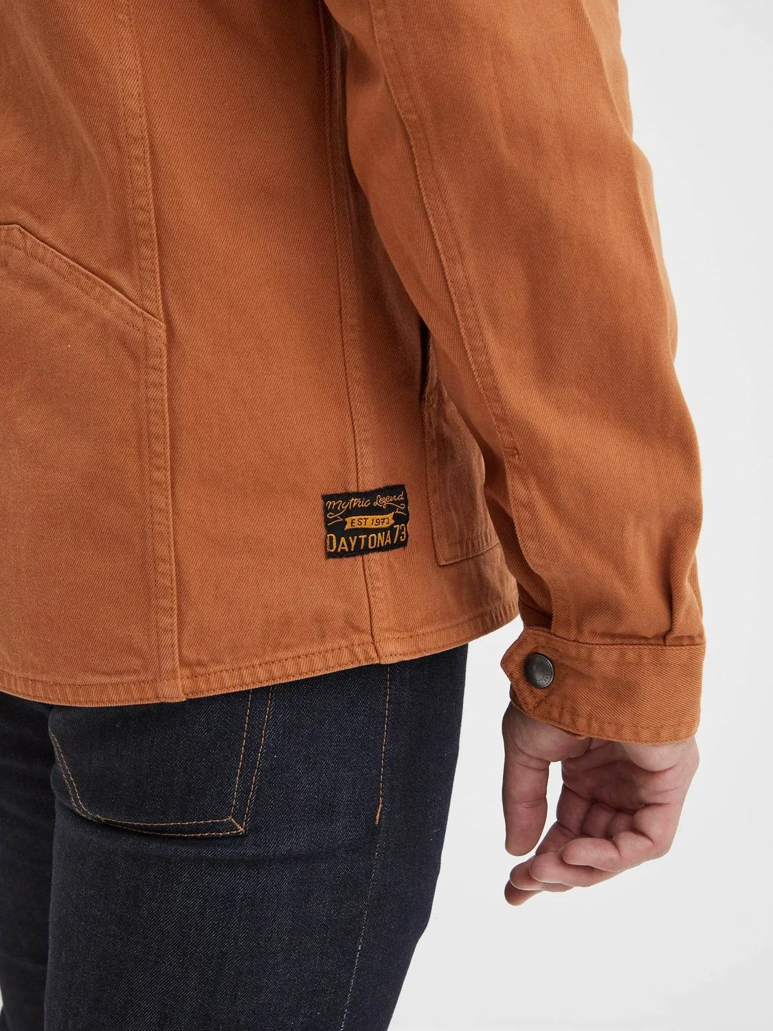 Daytona Hodgen veste travail homme Cognac bull denim