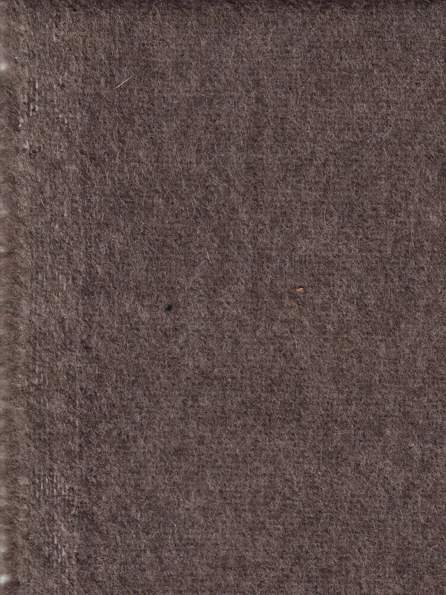 Hollington tissu laine double-face chocolat 5 m marron