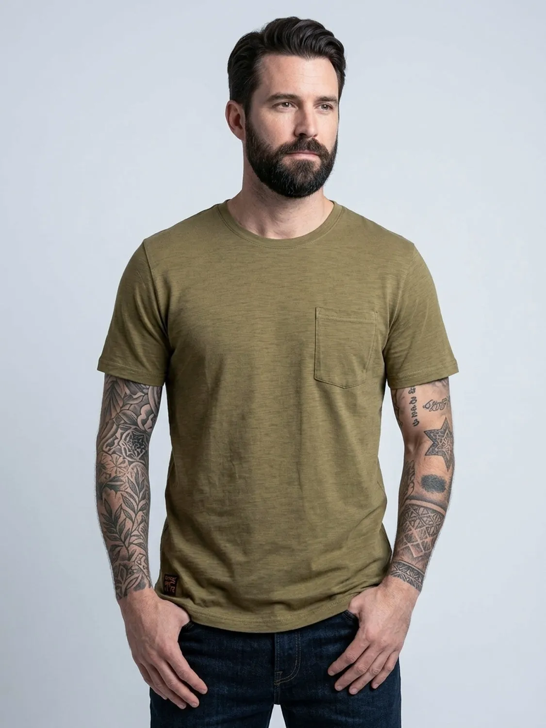 Daytona Bones t-shirt tête de mort offwhite coton slub