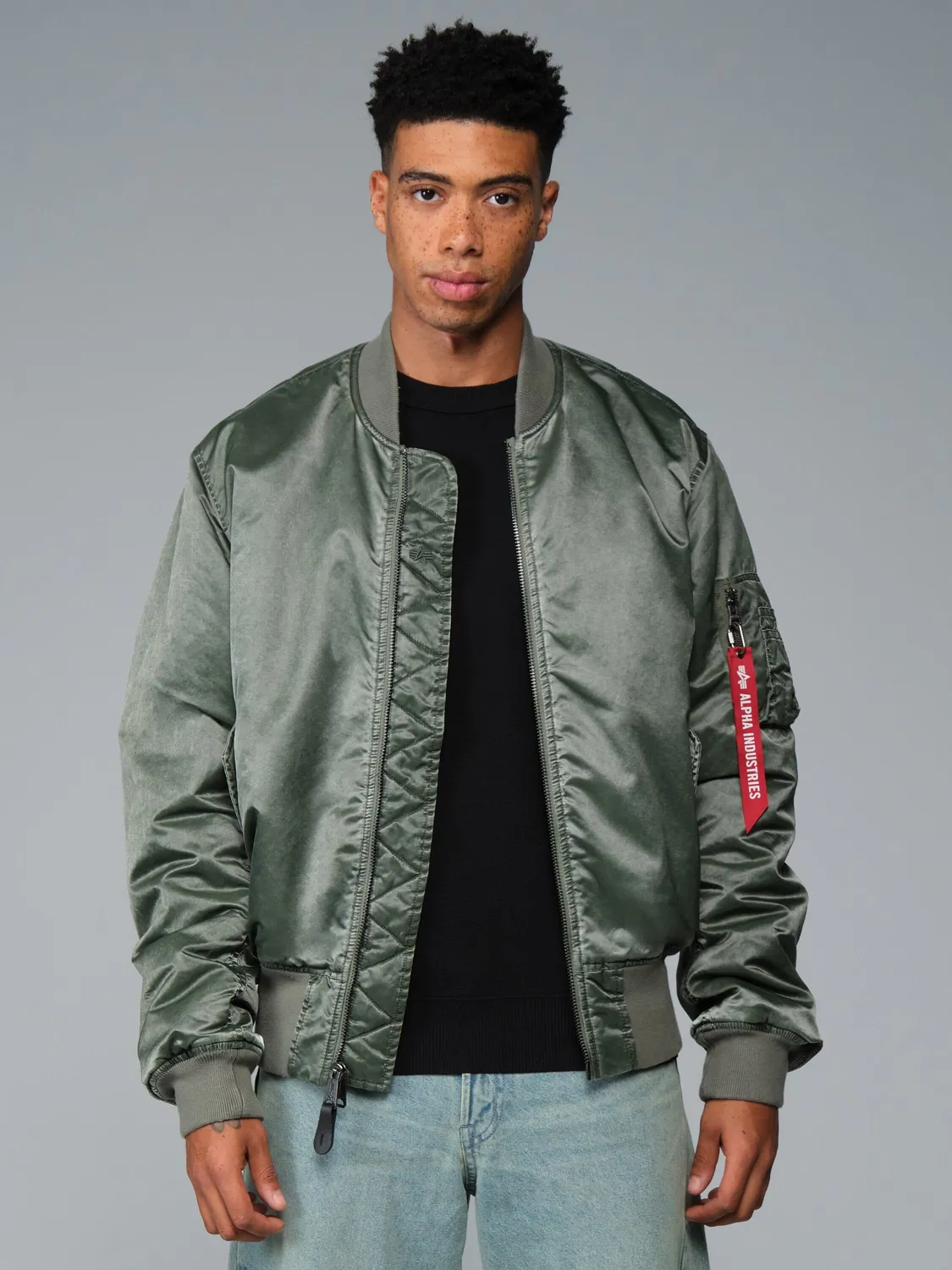 Alpha Industries MA-1 Battlewash bomber réversible nylon
