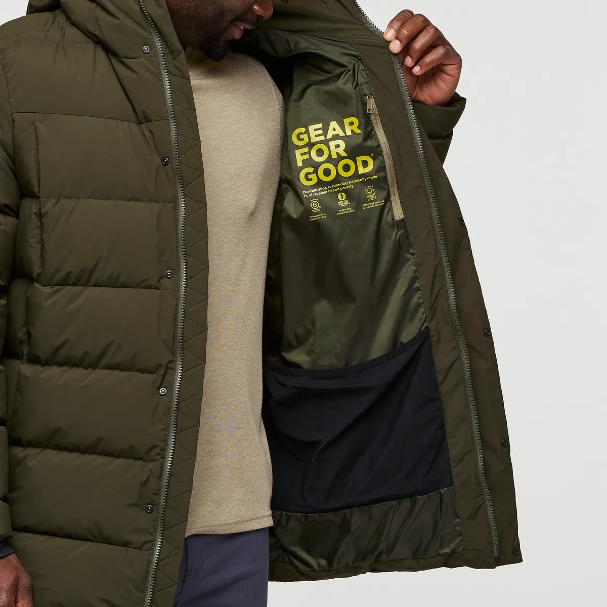 Cotopaxi Alivio parka duvet Woods imperméable