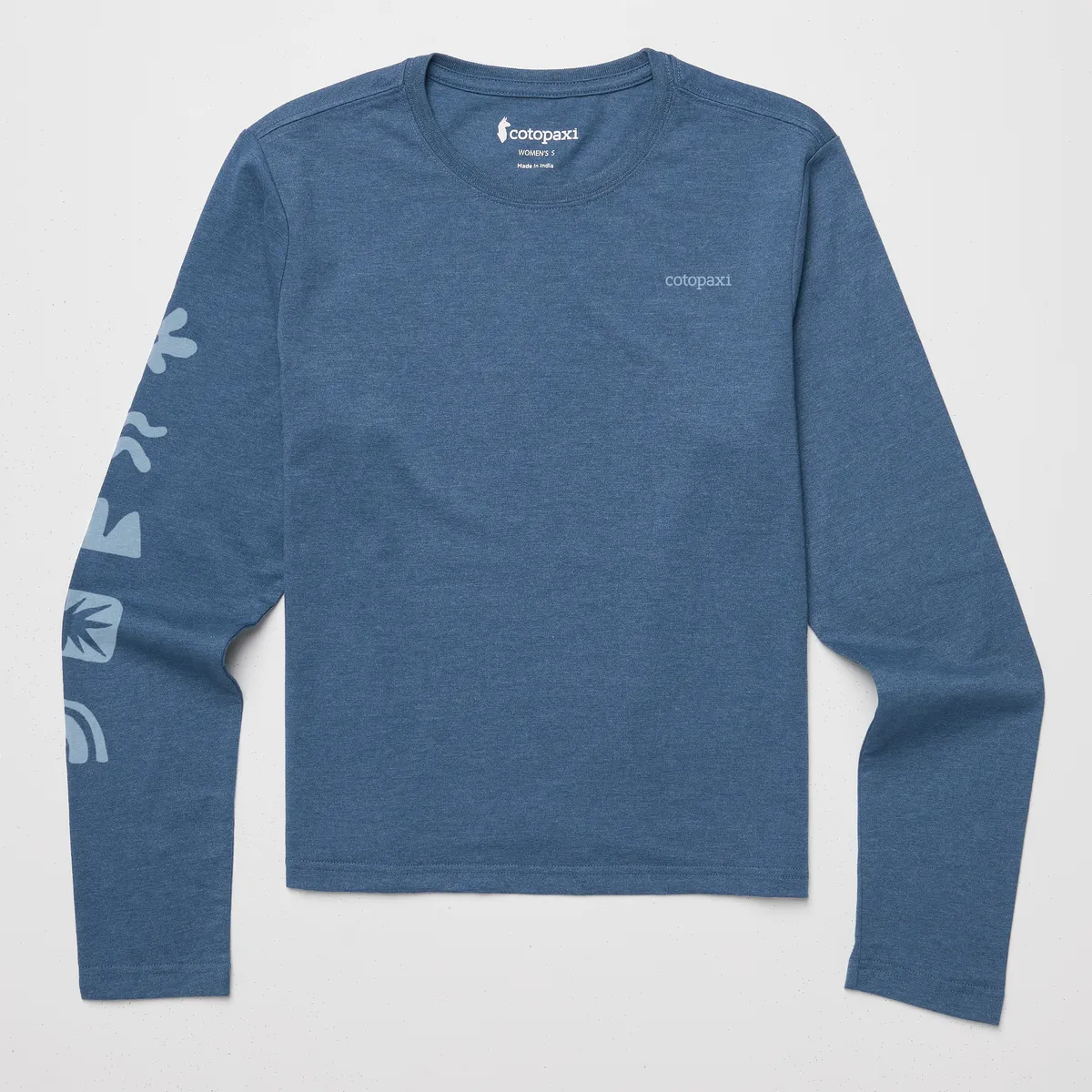 Cotopaxi Sky To Sea t-shirt manches longues femme deep sea M coton bio
