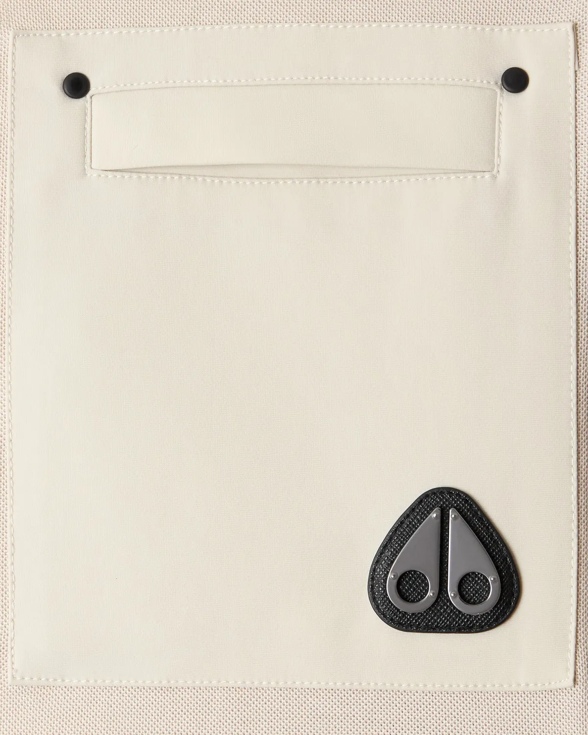 Moose Knuckles Dalon polo alabaster coton