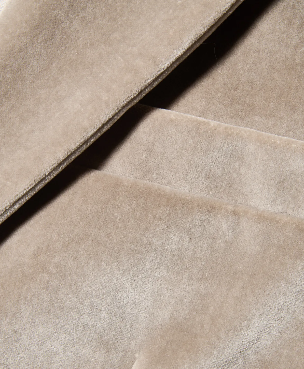 Soubacq Le Blazer Hippolyte velours marron glacé