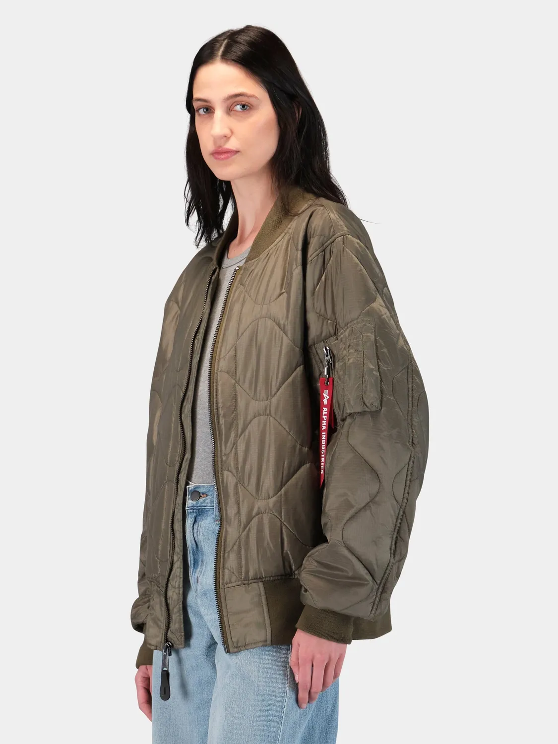 Alpha Industries L-2B Relaxed Quilted flight OG-107 Green