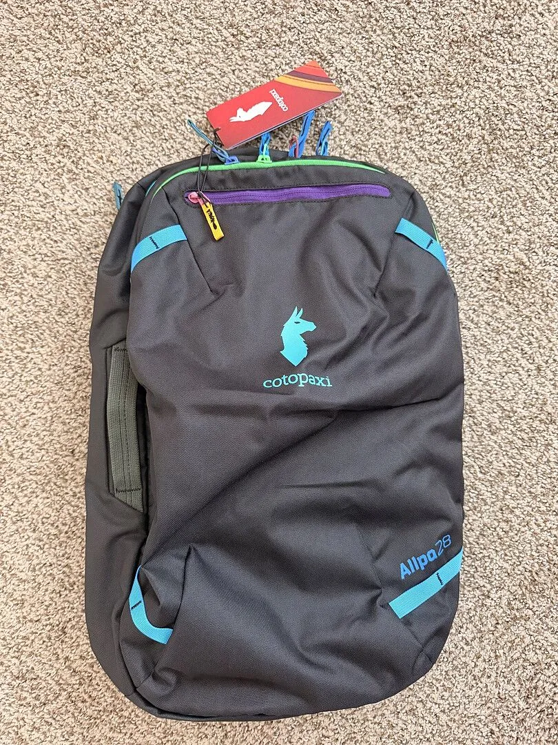 Cotopaxi Allpa 28L sac à dos voyage Del Día Dark 28 L