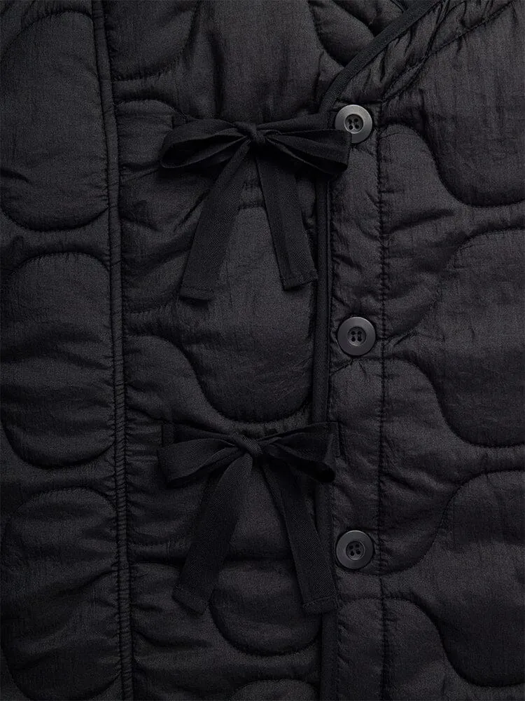 Alpha Industries Mixed Media veste liner femme noir nylon