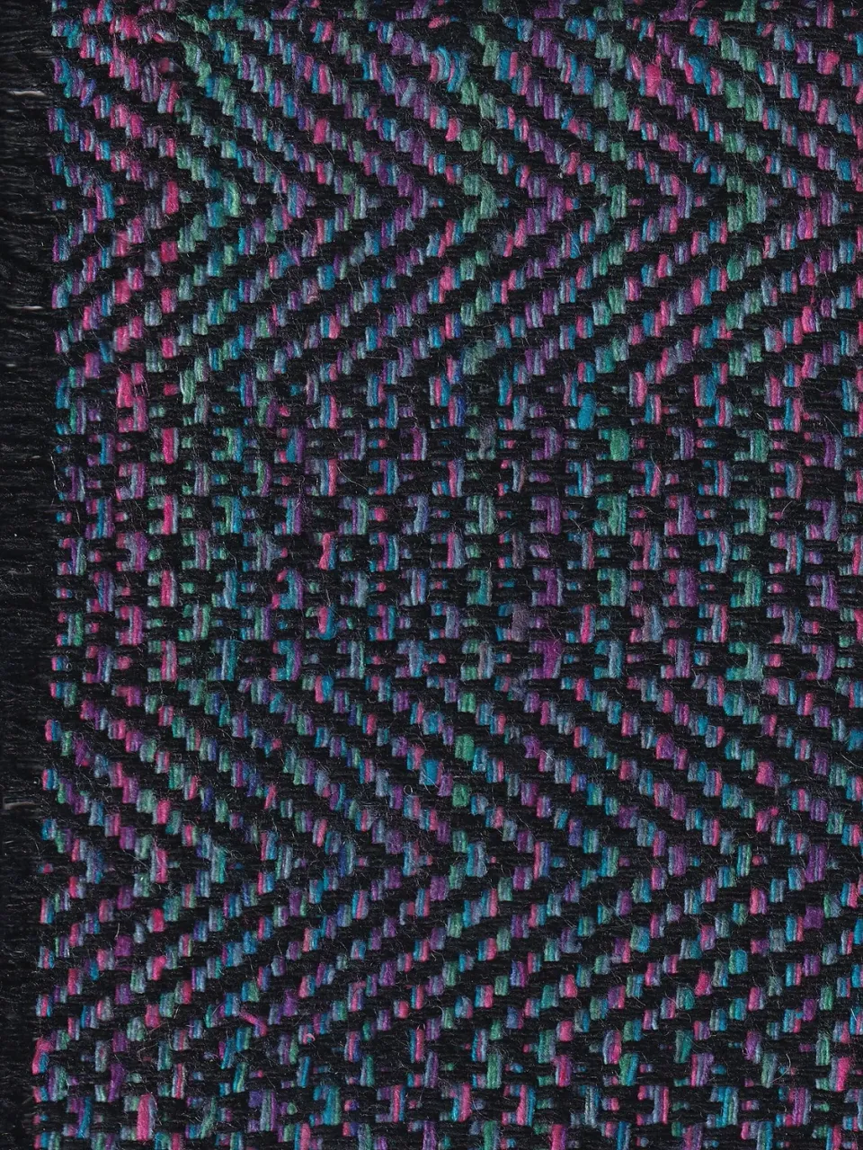 Hollington tissu soie sauvage multicolore au mètre