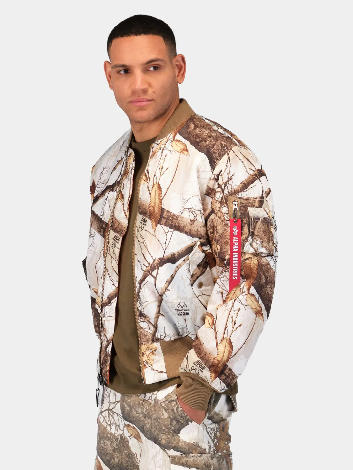 Alpha Industries MA-1 Camo blouson Snow Realtree Camo