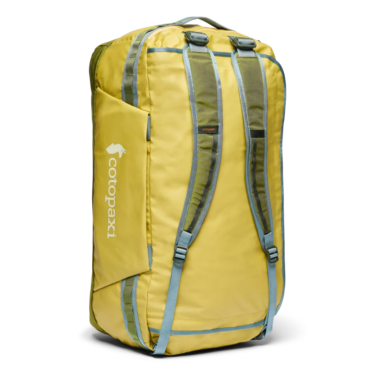 Cotopaxi Allpa Getaway 70L sac voyage Lemongrass
