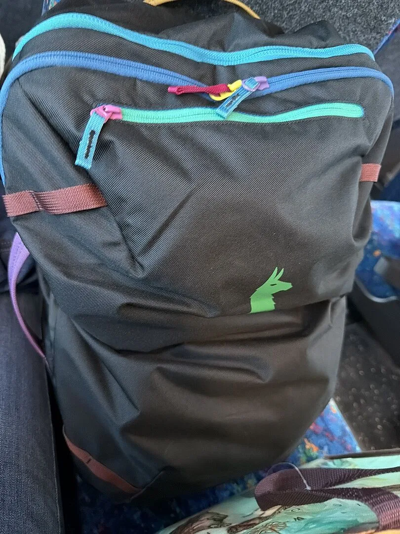 Cotopaxi Allpa 35L sac de voyage Del Día Dark cabine