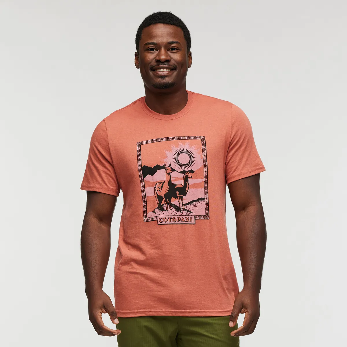 Cotopaxi Llama Greetings t-shirt homme coton bio