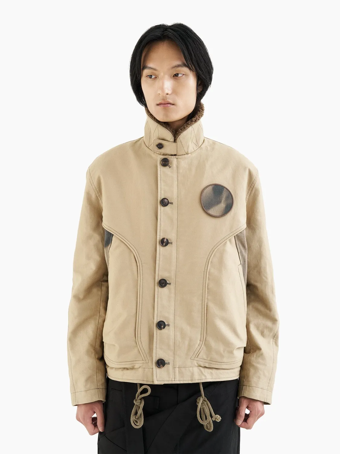 Alpha Industries Jiyong Kim Sun-Bleached Deck veste verte