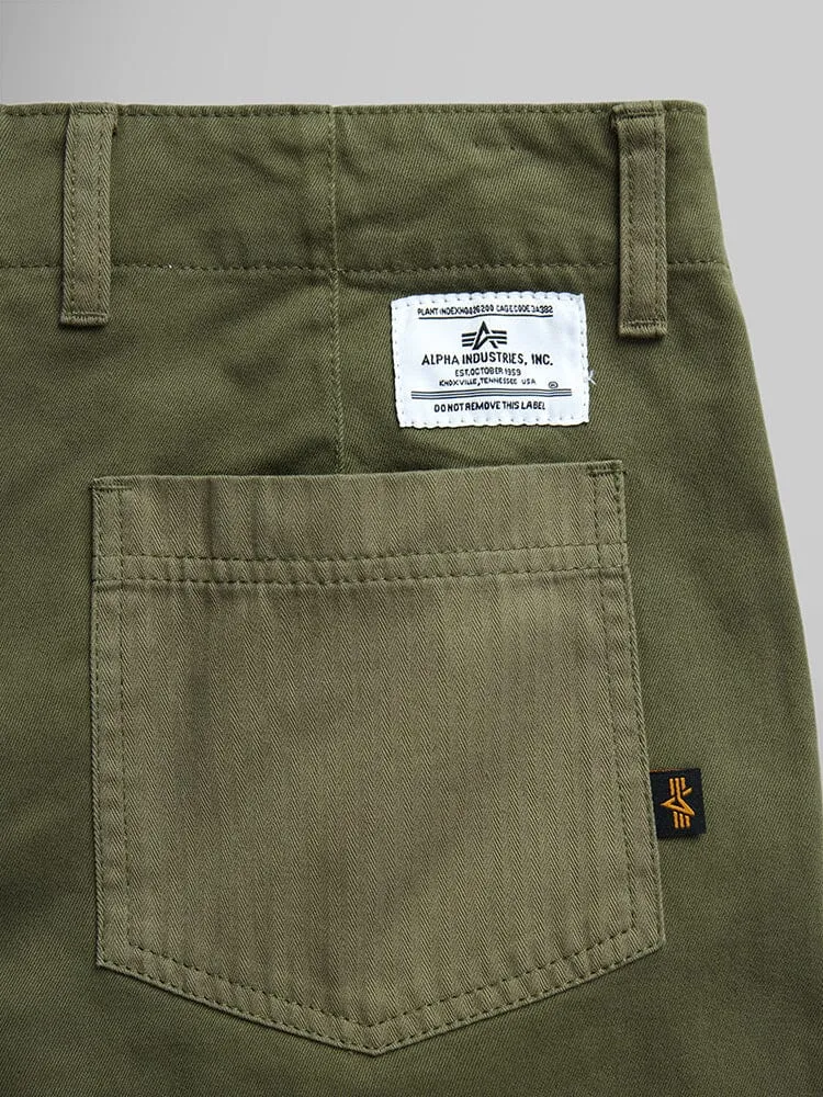 Alpha Industries Fatigue pantalon vert OG-107 femme
