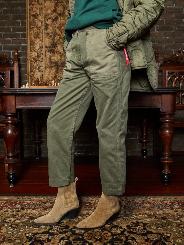 Alpha Industries Fatigue pantalon vert OG-107 femme