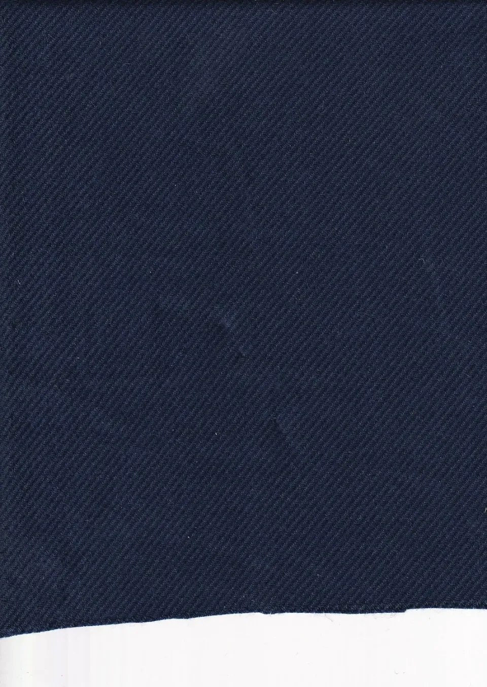 Hollington serge laine tissu bleu chevalier