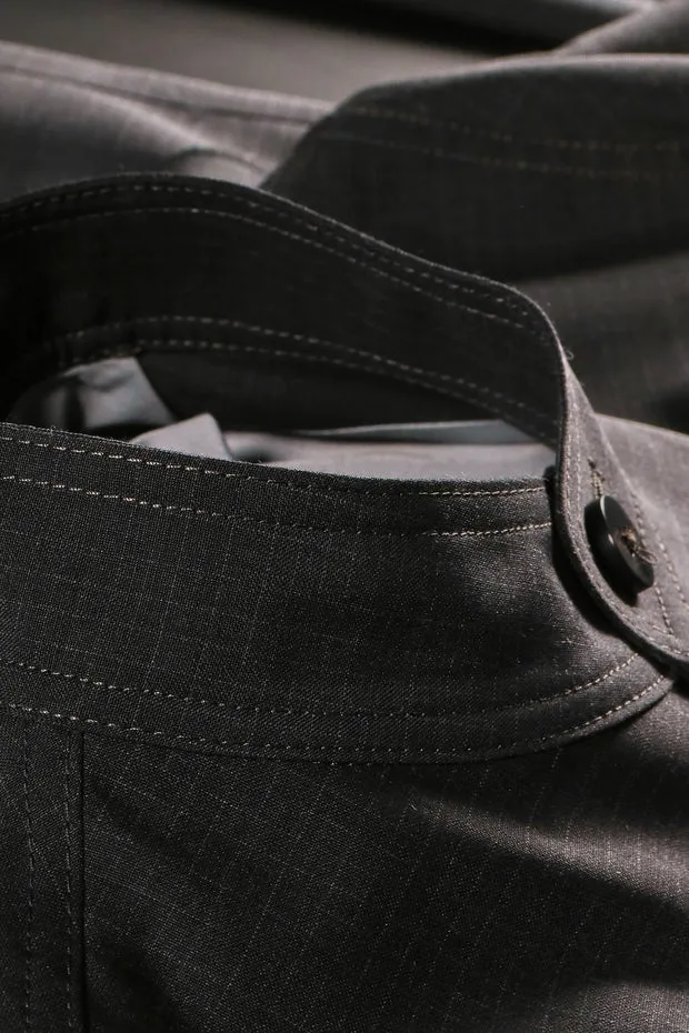Hollington Megève veste laine noire légère