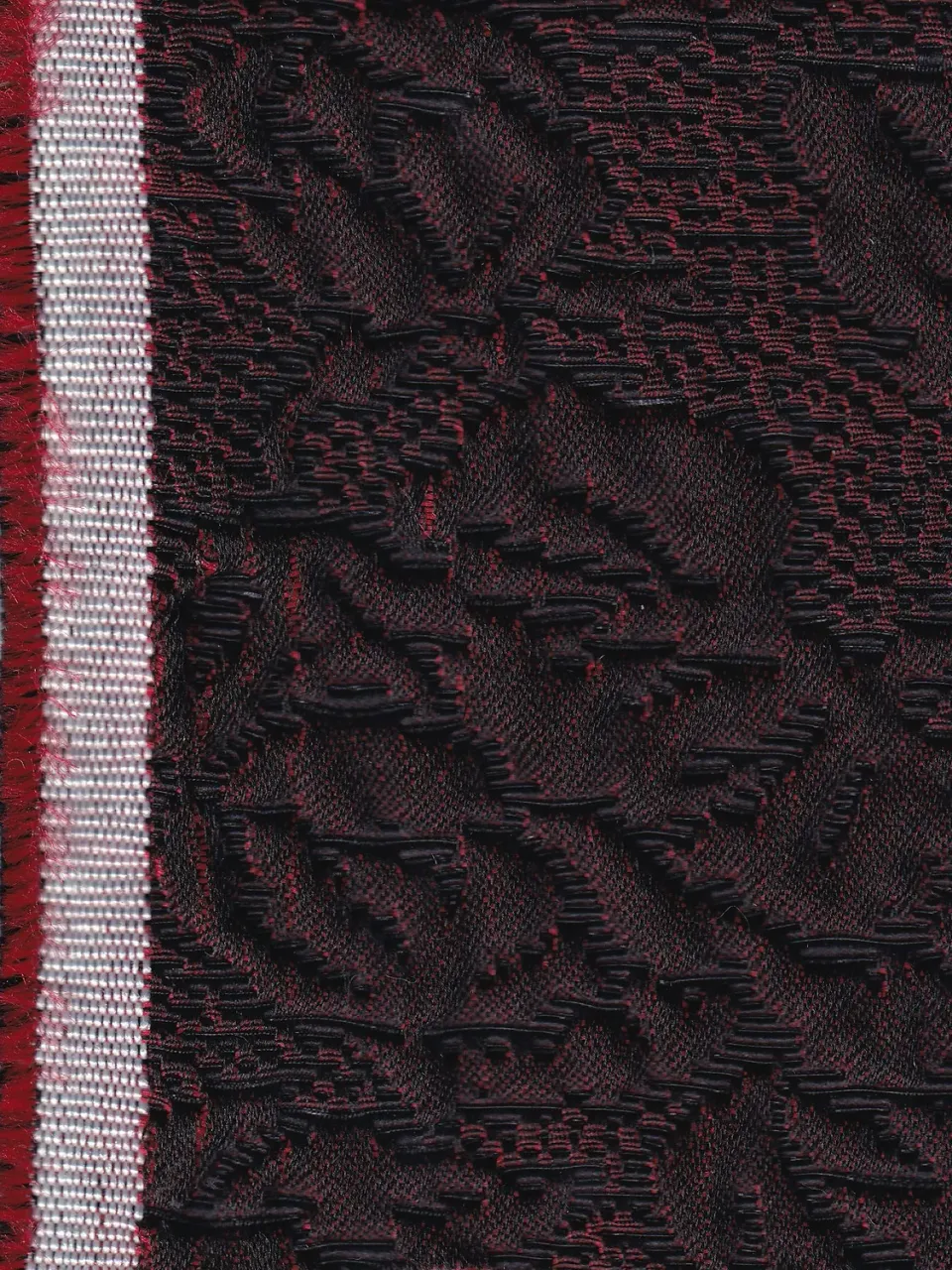 Hollington soirée rouge torero tissu coton polyester
