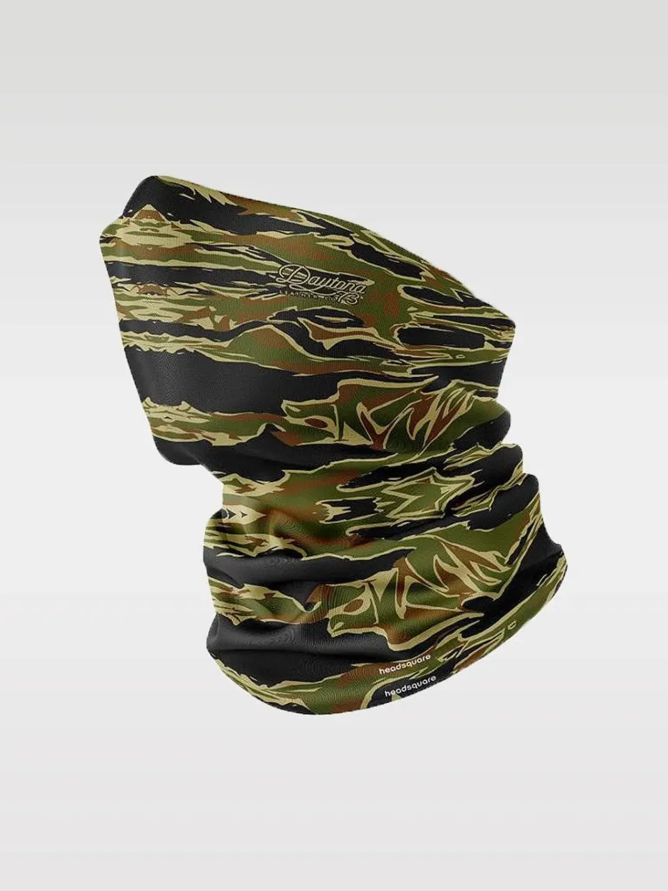 DAYTONA tour de cou kaki camo Lycra