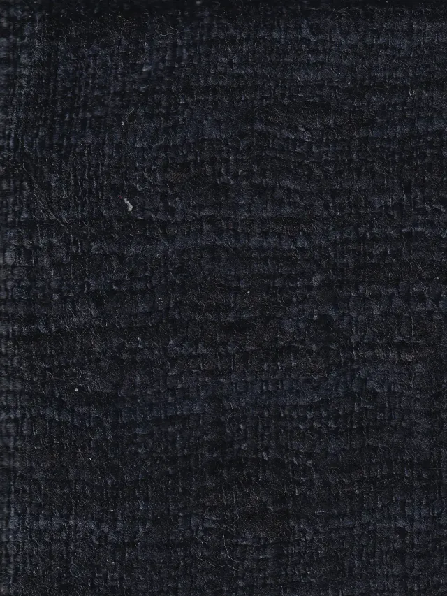 Hollington tissu soie sauvage bleu noir écaillé au mètre 5 m